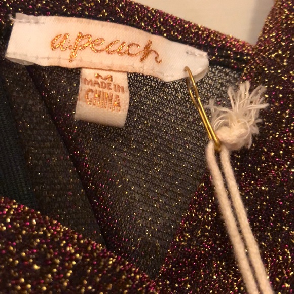 Sexy bodycon glittery ruched dress - Picture 4 of 5